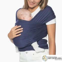 Ergobaby Echarpe De Portage Aura - Bleu Indigo