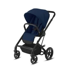 CYBEX Poussette Balios S Lux Châssis Noir - Navy Blue
