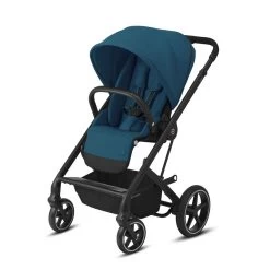 CYBEX Poussette Balios S Lux Châssis Noir - River Blue