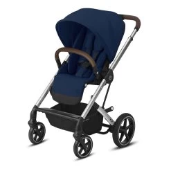 CYBEX Poussette Balios S Lux Châssis Silver - Navy Blue