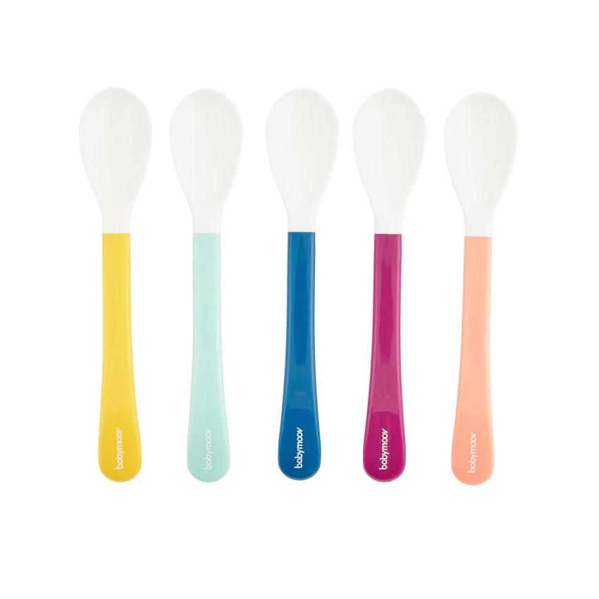 BabyMoov Lot De 5 Cuillères 2ème âge