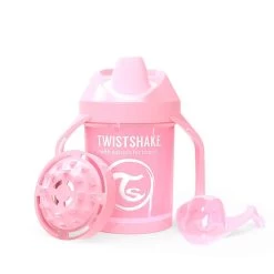 Twistshake Tasse D'apprentissage 230 Ml 4+ Mois - Rose Pastel