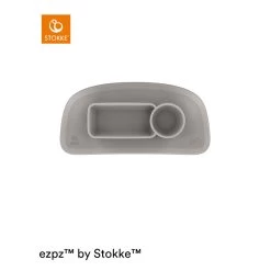 Stokke Set De Table Ezpz Pour Plateau Tripp Trapp - Soft Grey