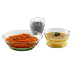 Beaba Coffret Repas Verre - Yellow